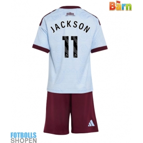 Billiga Aston Villa Nicolas Jackson #11 Tredjeställ Barn 2026-27 Kortärmad (+ Korta byxor)